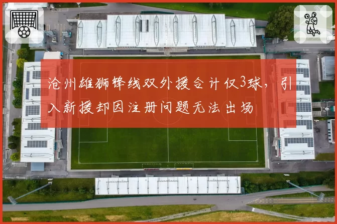 沧州雄狮锋线双外援合计仅3球，引入新援却因注册问题无法出场