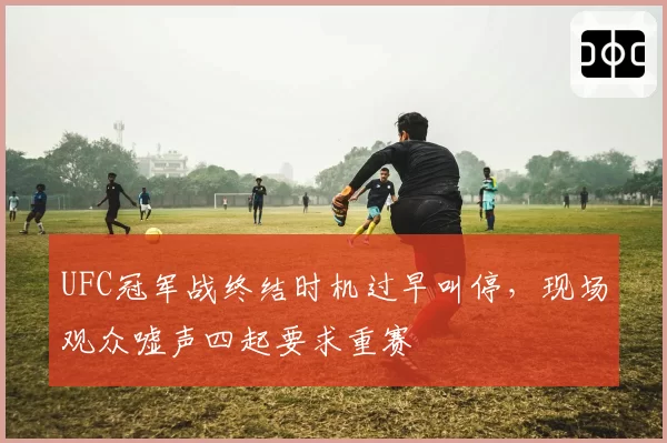 UFC冠军战终结时机过早叫停，现场观众嘘声四起要求重赛